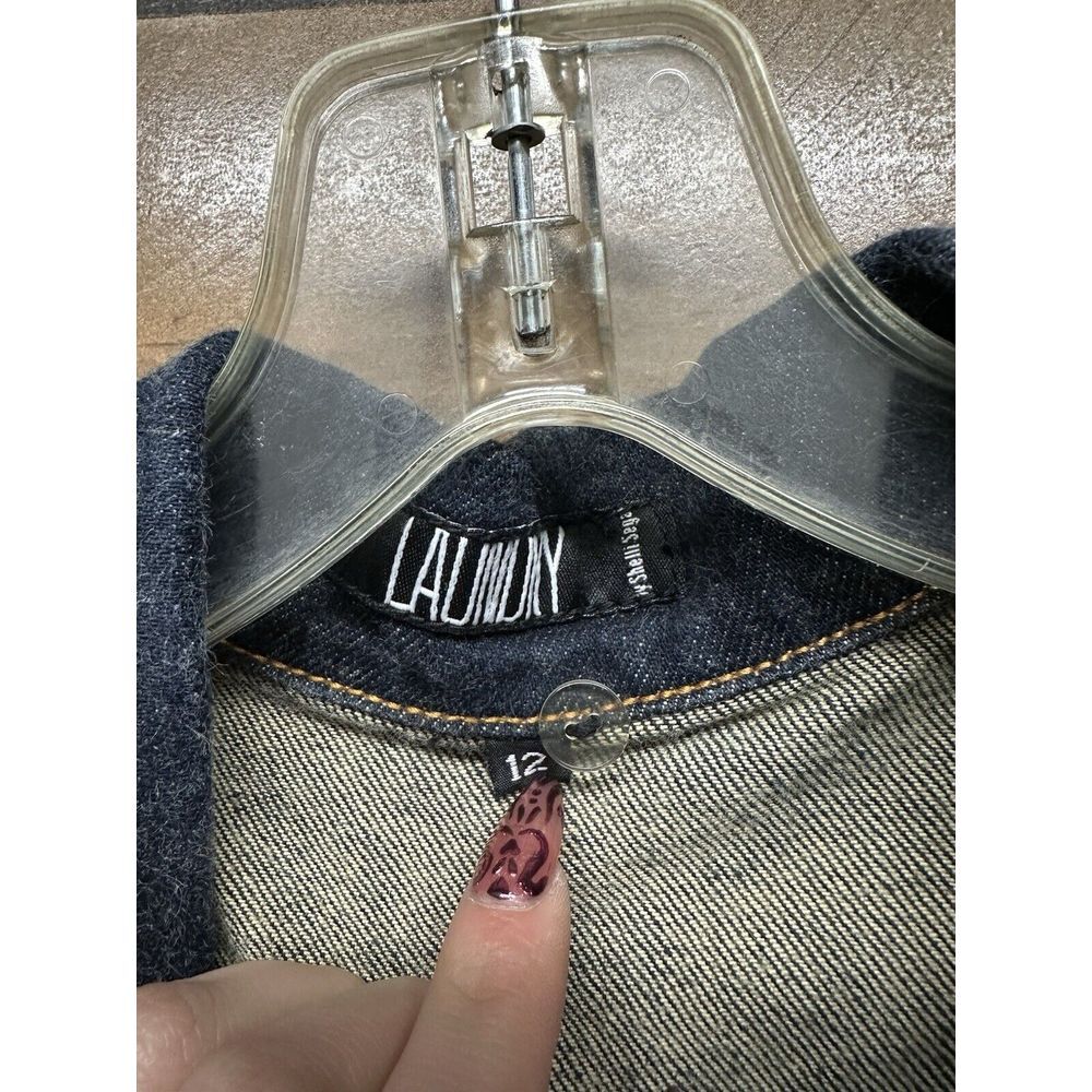 Laundry Youth Girl's Denim Jacket‎ Size 12